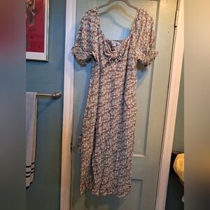 Floral Print Women's Dress